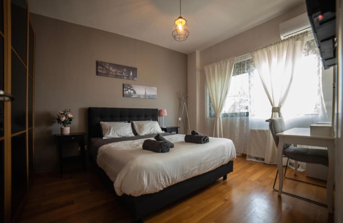 Ferienwohnung Minimal Brand New Loft Next To Subway Athen Exterior foto